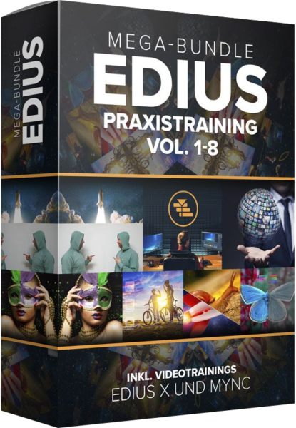DVD Lernkurs EDIUS Praxistraining-Mega-Bundle