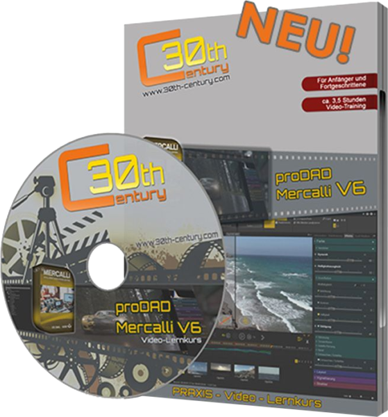 DVD Lernkurs proDAD Mercalli V6 Videotraining